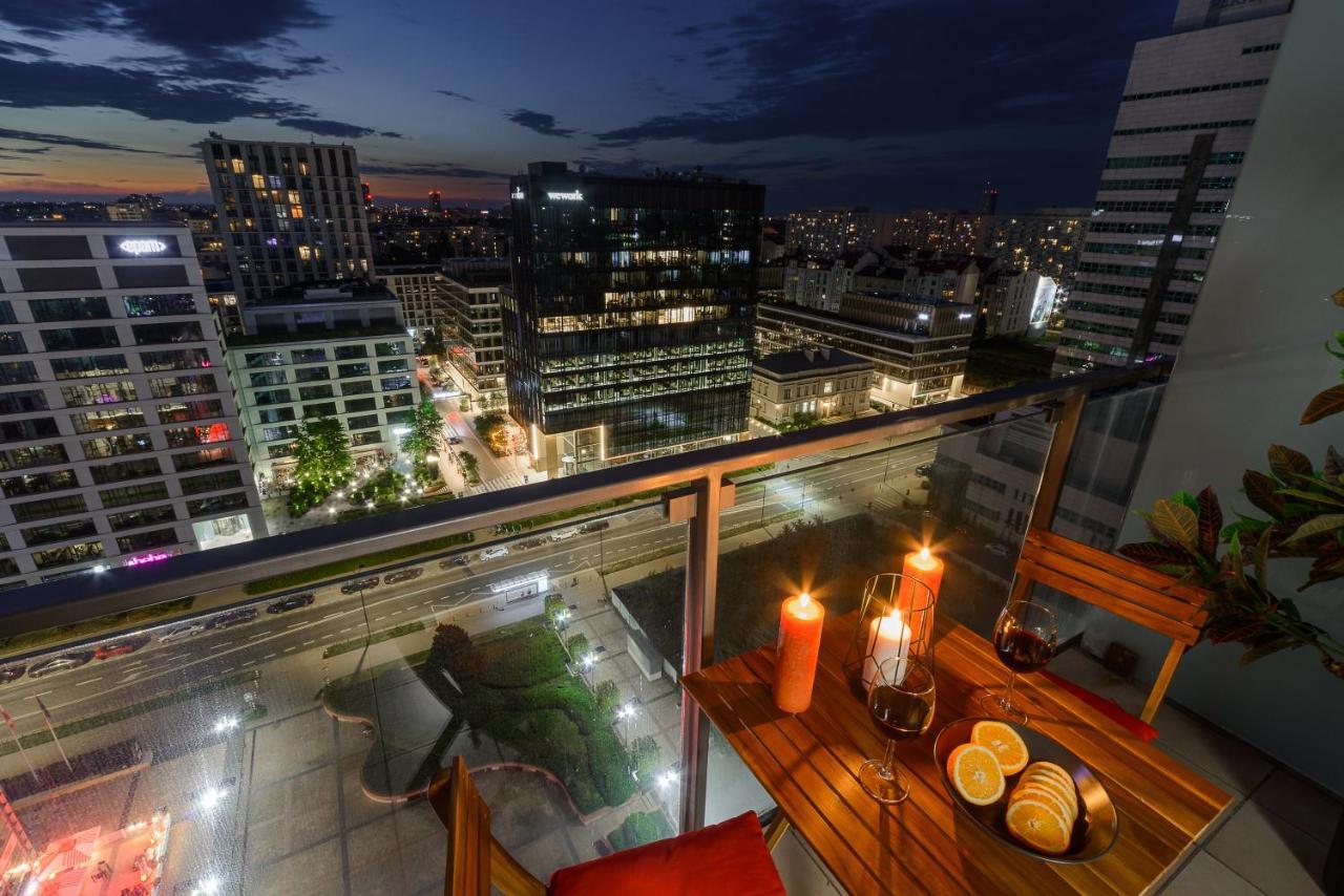 Luxury Apartments In Platinum Tower Varsó Kültér fotó