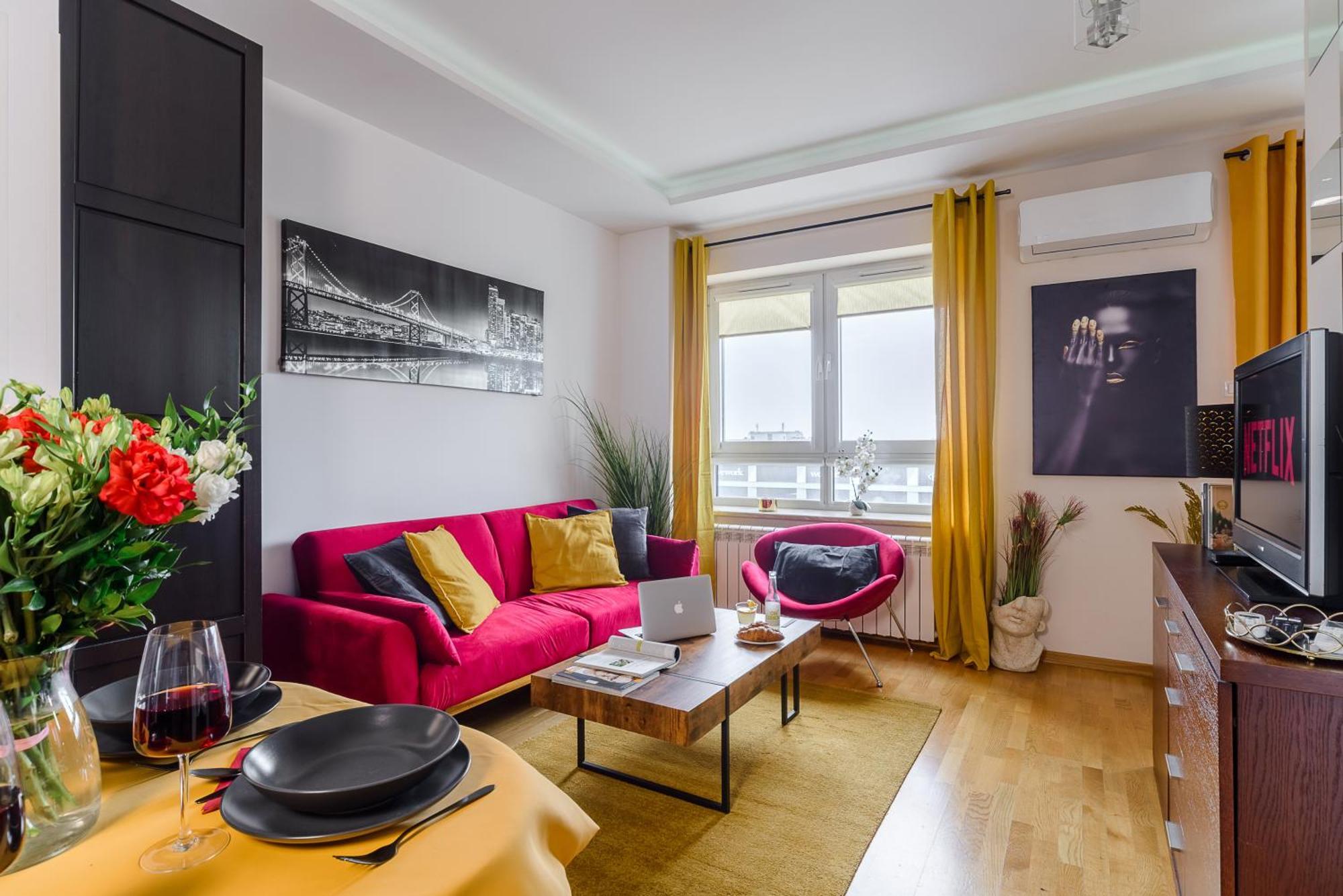 Luxury Apartments In Platinum Tower Varsó Kültér fotó